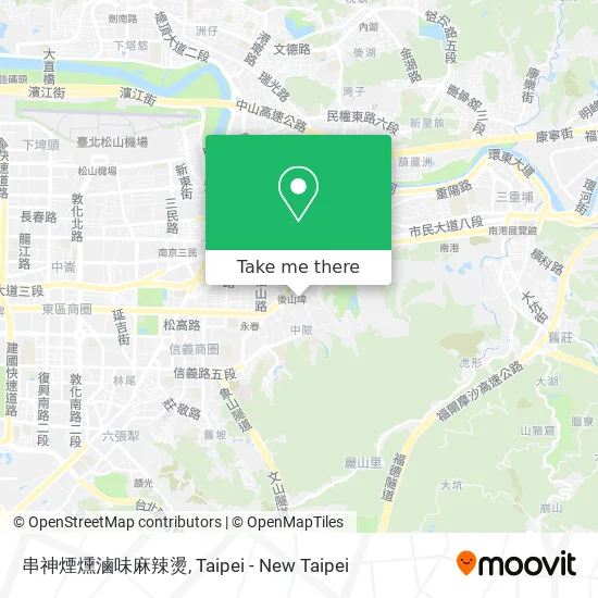 串神煙燻滷味麻辣燙 map