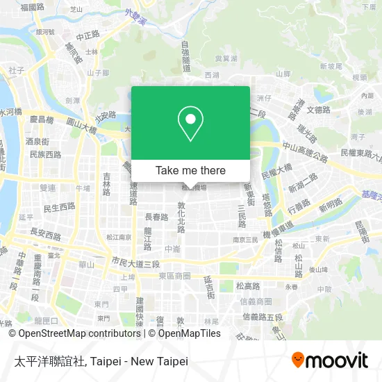 太平洋聯誼社地圖