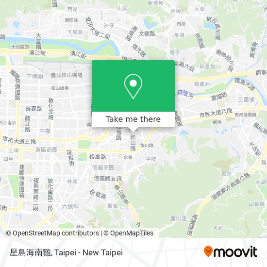星島海南雞 map