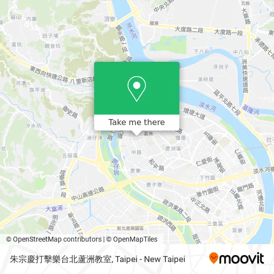 朱宗慶打擊樂台北蘆洲教室 map