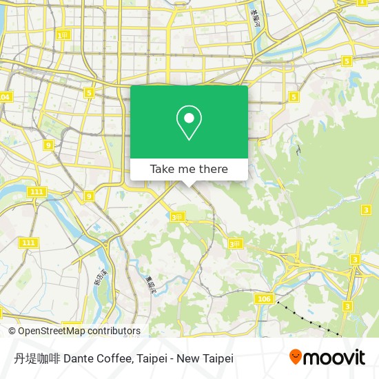 丹堤咖啡 Dante Coffee map