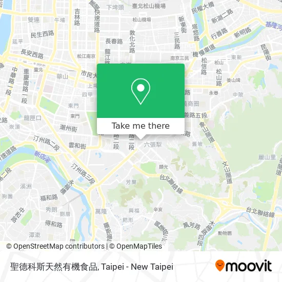 聖德科斯天然有機食品地圖