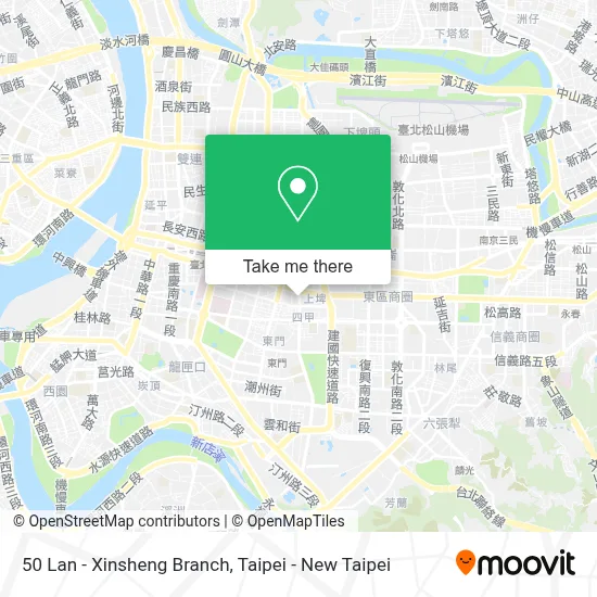 50嵐 新生店地圖