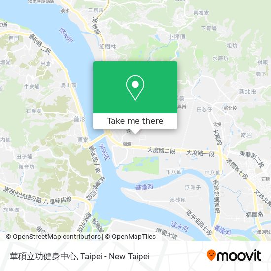 華碩立功健身中心地圖