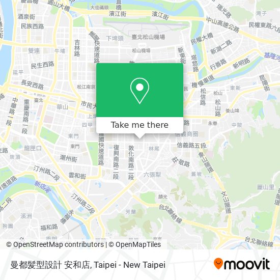 曼都髪型設計 安和店地圖