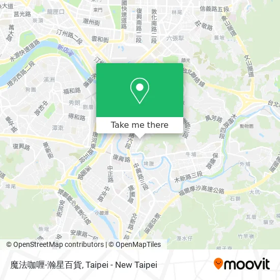 魔法咖喱-瀚星百貨 map