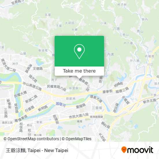 王爺涼麵地圖