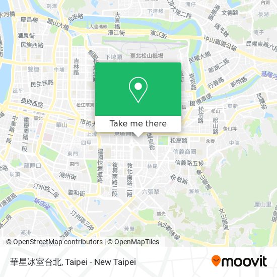 華星冰室台北 map