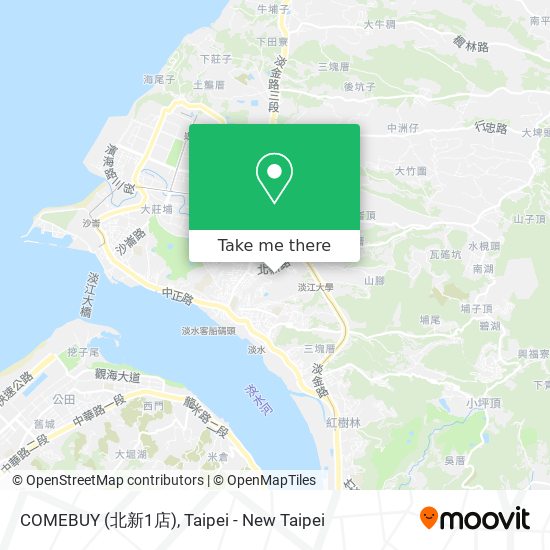 COMEBUY (北新1店) map