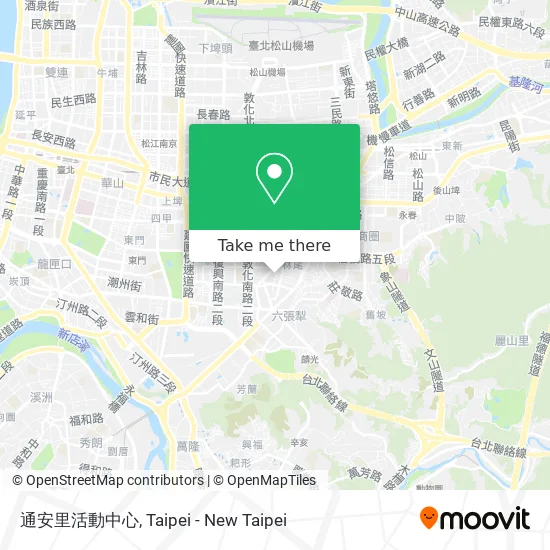 通安里活動中心 map