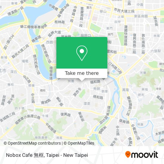 Nobox Cafe 無框 map