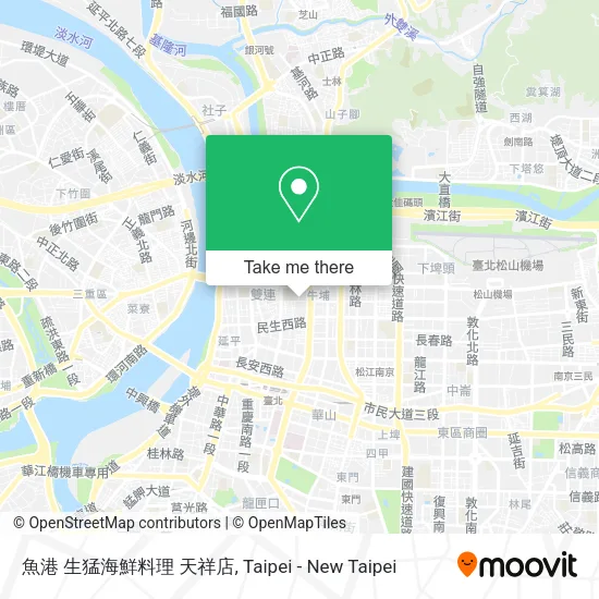 魚港 生猛海鮮料理 天祥店 map