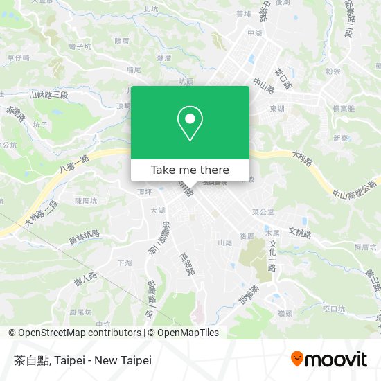 茶自點地圖