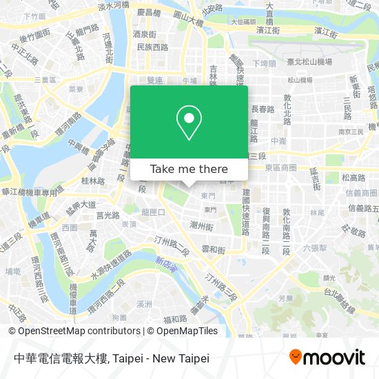 中華電信電報大樓 map