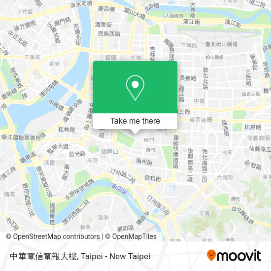 中華電信電報大樓地圖