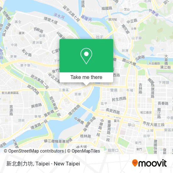 新北創力坊 map