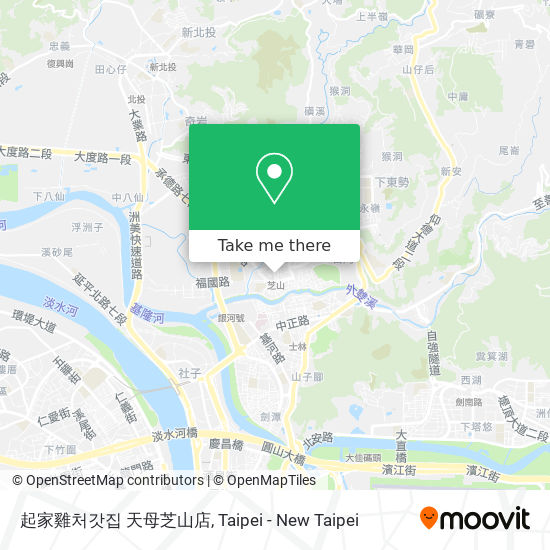 起家雞처갓집 天母芝山店 map