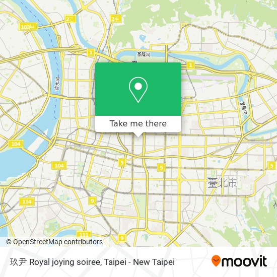 玖尹 Royal joying soiree map