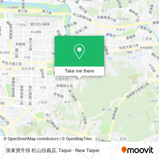 孫東寶牛排 松山信義店地圖