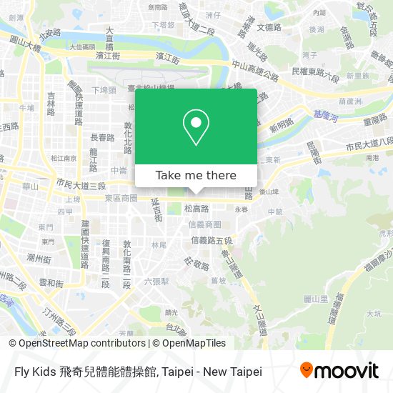 Fly Kids 飛奇兒體能體操館 map