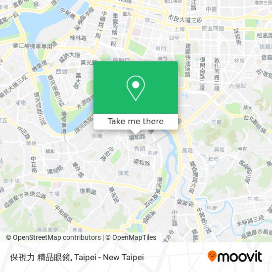 保視力 精品眼鏡 map