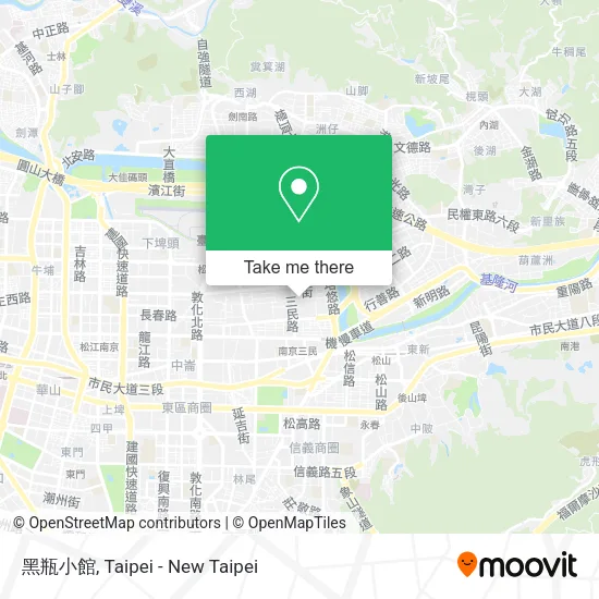黑瓶小館地圖