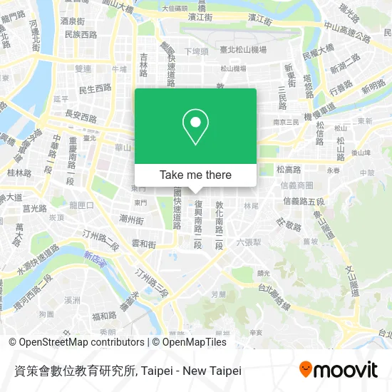 資策會數位教育研究所 map