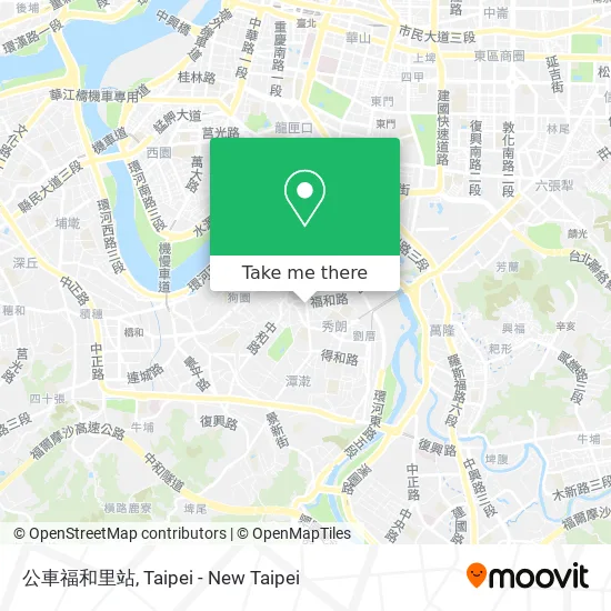 公車福和里站 map