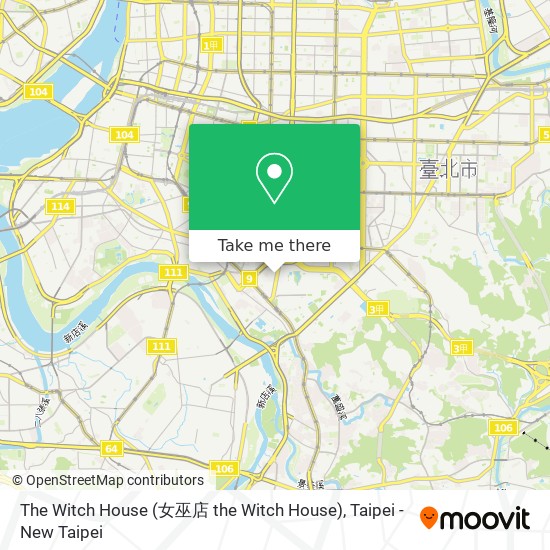 The Witch House (女巫店 the Witch House) map