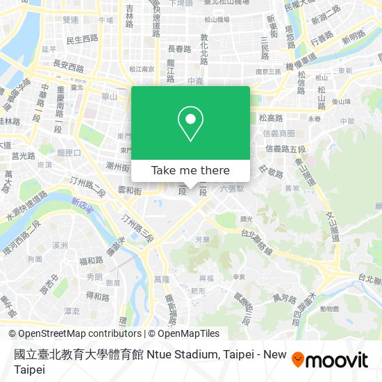 國立臺北教育大學體育館 Ntue Stadium map