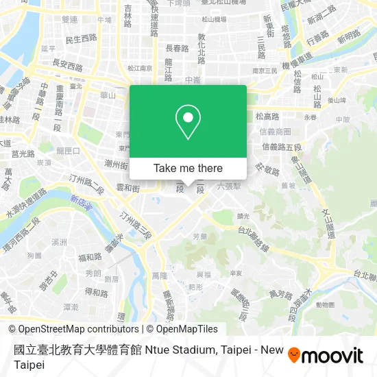 國立臺北教育大學體育館 Ntue Stadium地圖