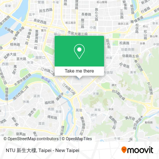 NTU 新生大樓 map