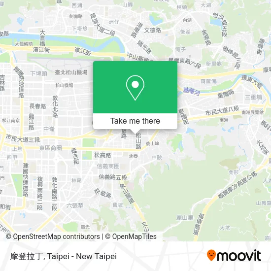 摩登拉丁地圖