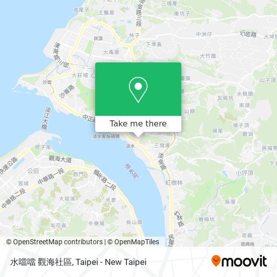 水噹噹 觀海社區 map