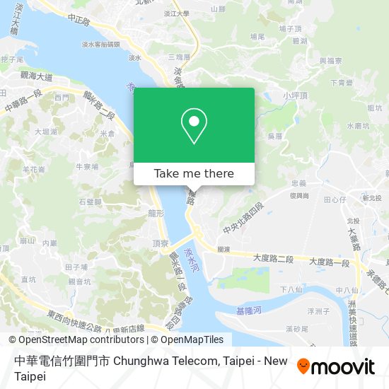 中華電信竹圍門市 Chunghwa Telecom map