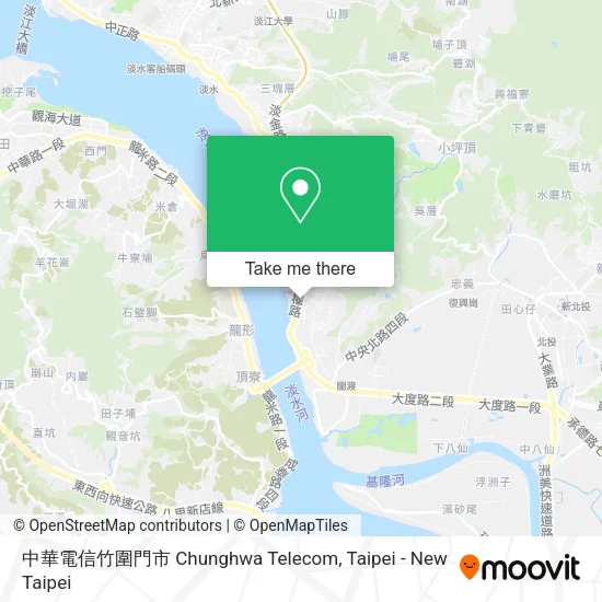 中華電信竹圍門市 Chunghwa Telecom map
