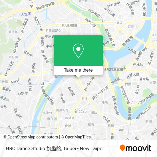 HRC Dance Studio 旗艦館 map