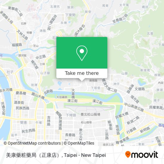 美康藥粧藥局（正康店） map