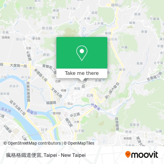 瘋格格鐵道便當 map