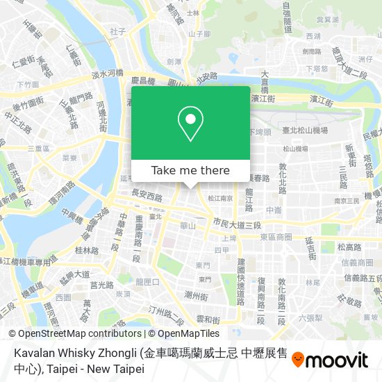 Kavalan Whisky Zhongli (金車噶瑪蘭威士忌 中壢展售中心) map