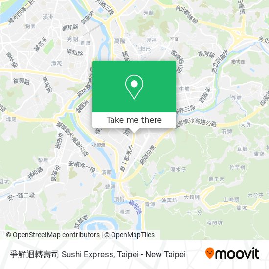 爭鮮迴轉壽司 Sushi Express map