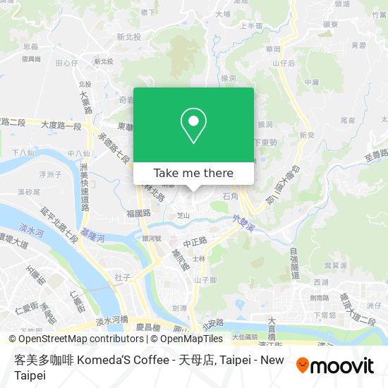 客美多咖啡 Komeda‘S Coffee - 天母店 map