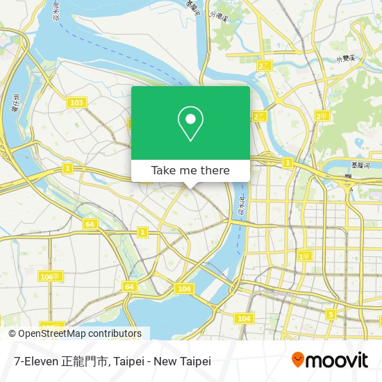 7-Eleven 正龍門市 map