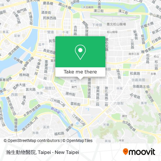 瀚生動物醫院 map