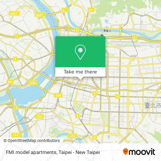 FMI model apartments map