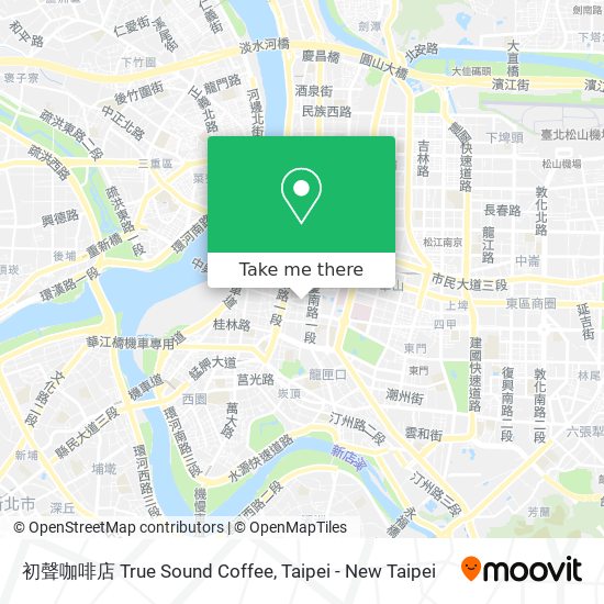 初聲咖啡店 True Sound Coffee地圖