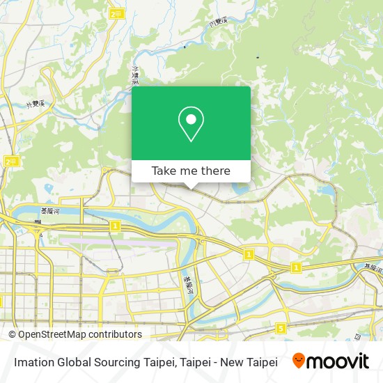 Imation Global Sourcing Taipei地圖