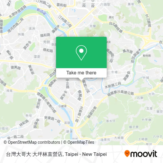 台灣大哥大 大坪林直營店 map