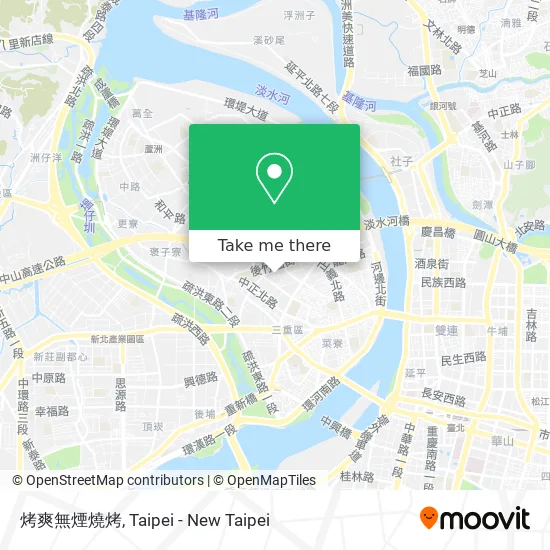 烤爽無煙燒烤 map