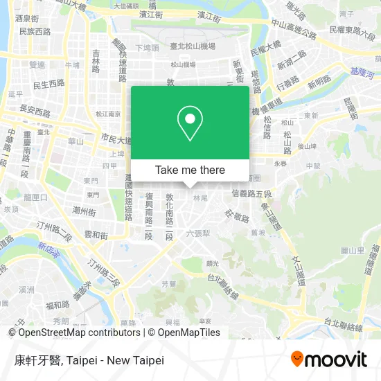 康軒牙醫 map